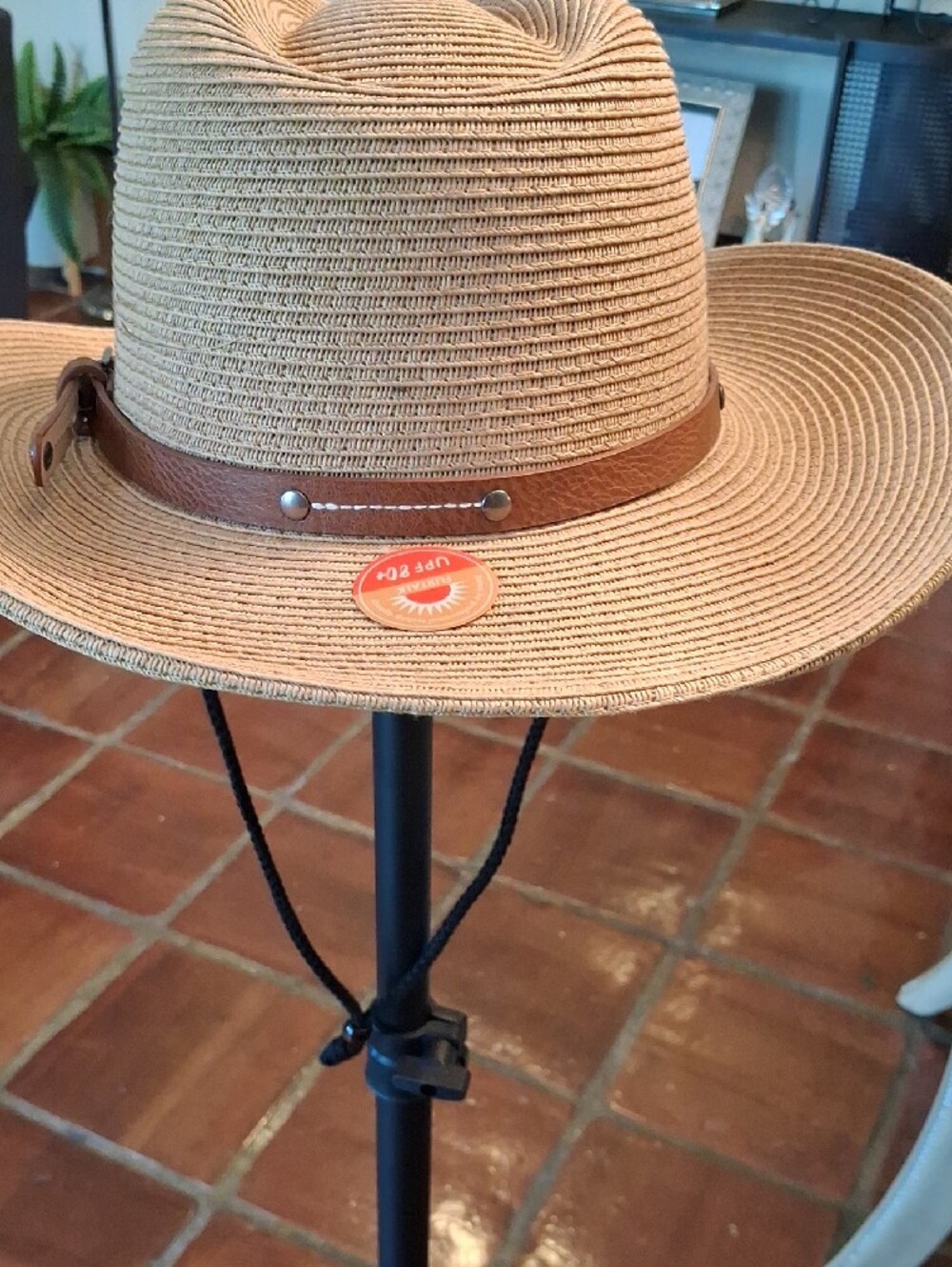 Furtalk Cowboy Hat With Faux Leather Trim L/XL - Picture 5 of 6